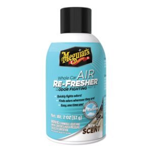 Whole Car Air Freshener Scent Spray – Air Re-Fresher with New Car Scent – Odor Eliminator to Eliminate Strong Unpleasant Vehicle Odors – Advanced Re-Fresher Technology – 57 g