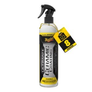 High Gloss & Slickness Ultimate Ceramic Coating Spray, 236 ml | Delivers High Gloss Finish and Powerful Water Beading Technology | Easy Spray and Wipe Application