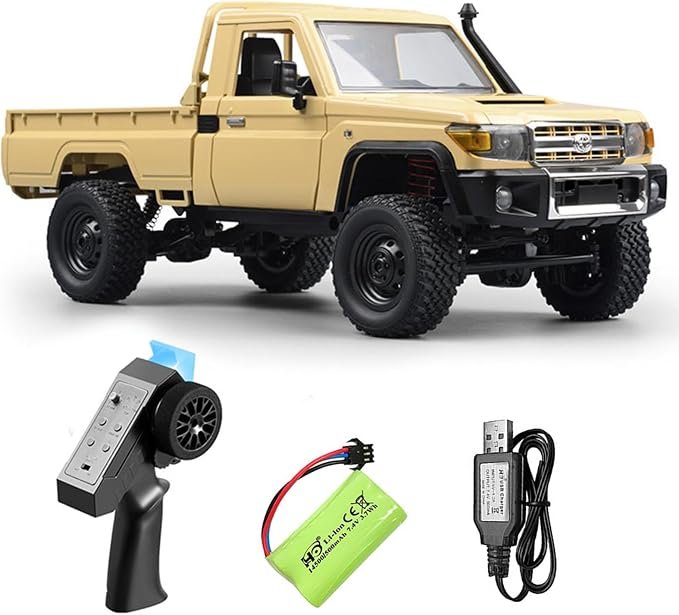 1/12 RC Rock Crawler 4x4 LC79 Off-Road RC Truck MN82-Yellow