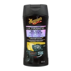 Ultimate Black Plastic Restorer for Plastic, Vinyl & Rubber Trim, 355mL – G15812C