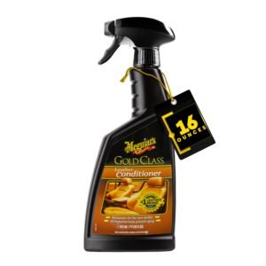 Gold Class Leather Conditioner, 473 ml | Nourishes and Protects Car Leather | Restores Softness and Flexibility | Prevents Cracking and Fading