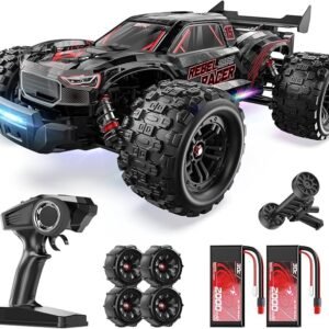 DEERC 1217 Fast RC Car for Adults, 1:14 Brushless 75+ KM/H 4WD Off-Road