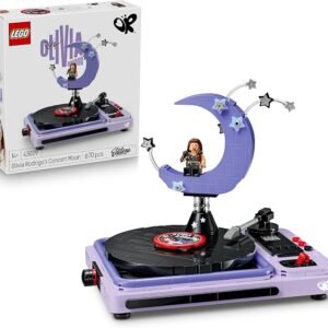 LEGO® Editions Music Olivia Rodrigo’s Concert Moon 43029 Building Set for Teens Aged 14+