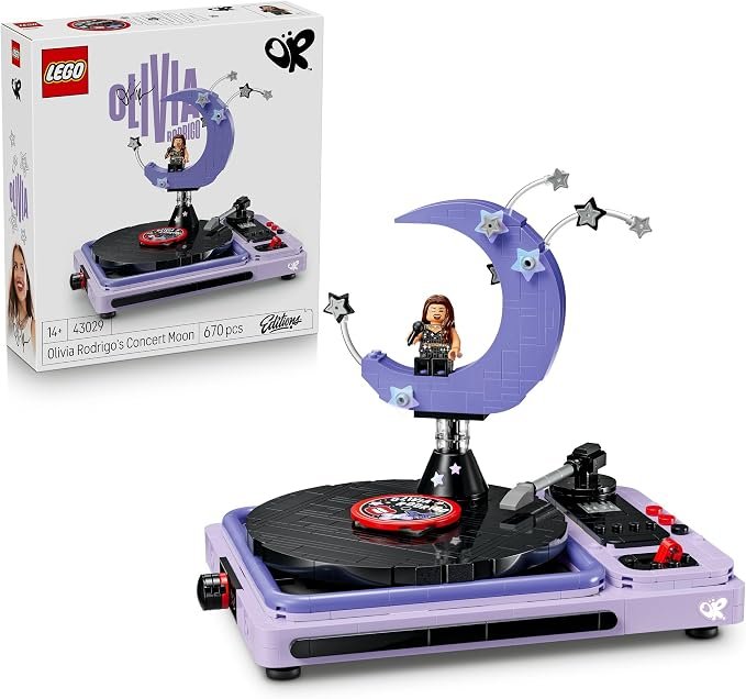 LEGO® Editions Music Olivia Rodrigo’s Concert Moon 43029 Building Set for Teens Aged 14+