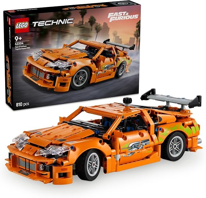 LEGO Technic Fast and Furious Toyota Supra MK4  42204