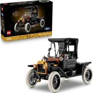 LEGO® Icons Ford Model T 11376 Collectable Vintage Model Car Building Kit for Adults – Classic Automobile with Authentic 1913 Features – Fun Treat for Lovers of Classic American Cars
