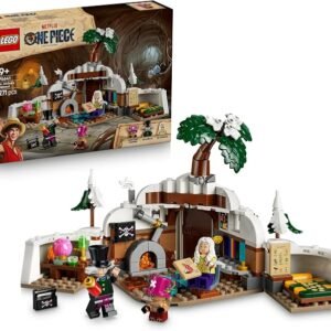 LEGO® ONE PIECE Dr. Hiriluk’s Hideout 75641 Building Toy from the Netflix Live Action Show – Playset for 9+ Year Old Boys and Girls – Diorama Kit with Modular Interior and Chopper Minifigure