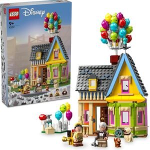 LEGO | Disney and Pixar ‘Up’ House Building Toy for 9+ Year Old Girls and Boys, Set with Balloons, Plus Carl, Russell and Dug Disney Figures, Collectible Kids’ Building Toys 43217