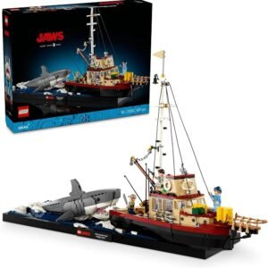 LEGO® Ideas Jaws Set 21350 Shark Treat for Classic-Film-Lovers