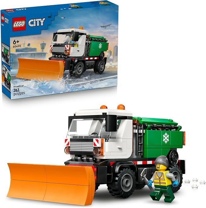 LEGO® City Snowplough 60490 Truck Toy Vehicle
