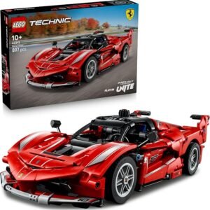 LEGO® Technic Ferrari FXX K 42212 Model Car Kit, STEM Building Toy, Vehicle Set, Toy Idea for Boys, Girls and Kids Aged 10 and Over
