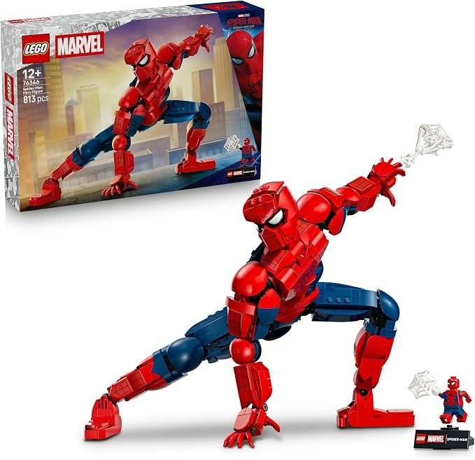LEGO® ǀ Marvel Spider-Man Hero Figure 76346 Super Hero Toy Building Set - Marvel Collectable for Kids - Playset for 12+ Year Old Boys and Girls - Posable for Dynamic Play and Display