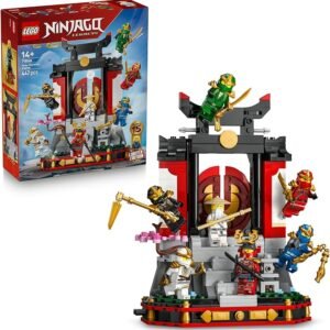 LEGO® NINJAGO® Ninja Character Display 15th Anniversary 71866 Ninja Toys Display Stand with 8 Minifigures – Building Set for Boys, Girls and Fans Aged 14+ – Toy Idea for Kids’ Birthday