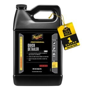 Quik Detailer Polish, 3.8 Litre | One Step Cleaner and Wax Solution Designed for High Production Environments | Cleans Paint Efficiently, Restores Shine