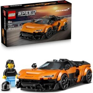 LEGO® Speed Champions McLaren W1 77257 The Real Supercar – Race Car with 1 Driver Minifigure – LEGO McLaren Merch – Building Set for Kids Aged 9+ – Toy Idea for Boys and Girls