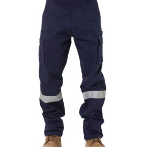 8 Pocket Cargo Pant with Tape – Navy