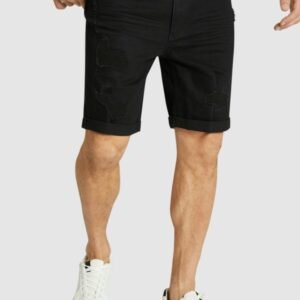 Zeb Ripped Denim Short