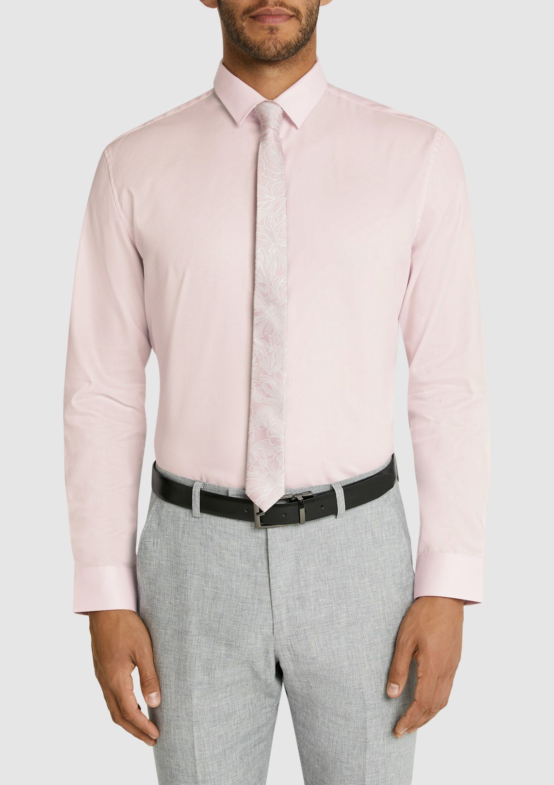 Pink London Slim Dress Shirt
