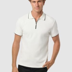 Glenroy Quarter Zip Smart Polo