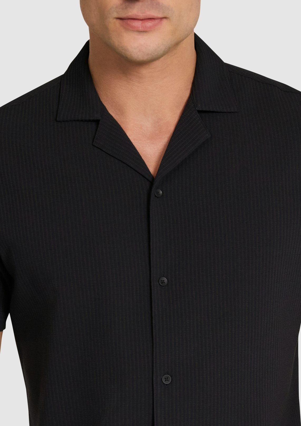 Black Euston Stretch Shirt