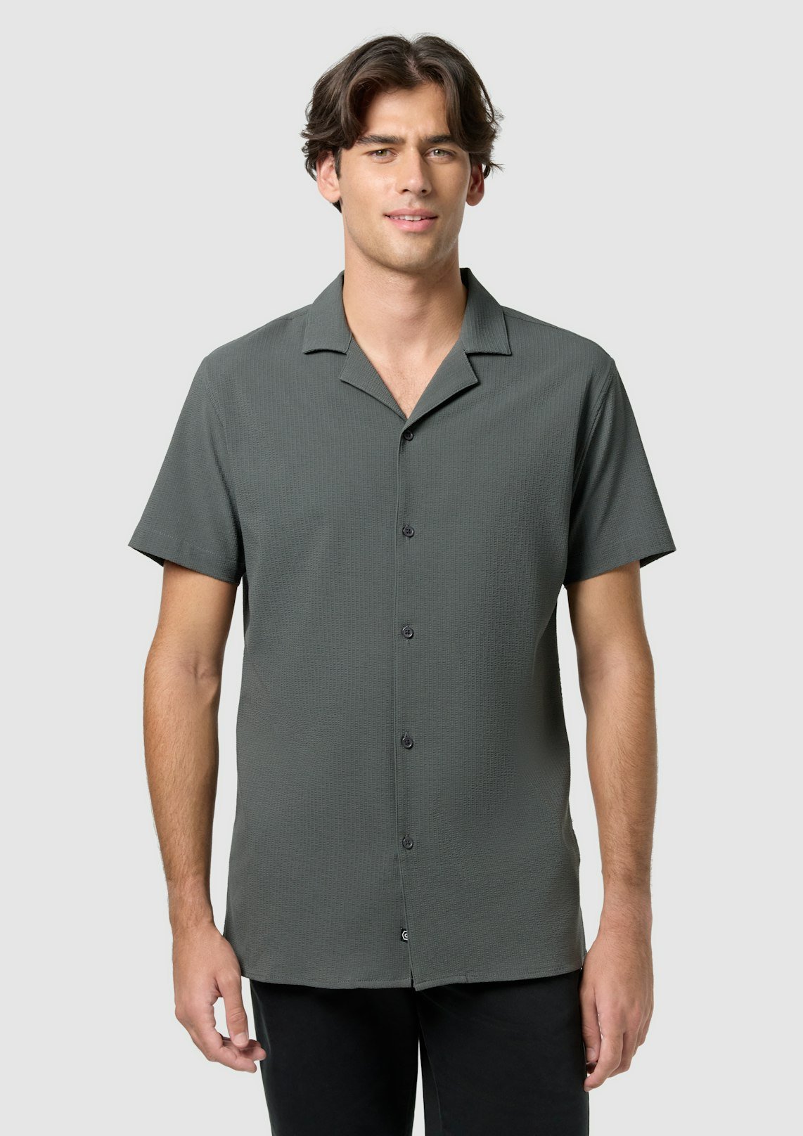 Green Euston Stretch Shirt
