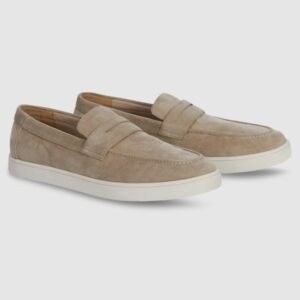 Hester Mock Suede Slip On Loafer