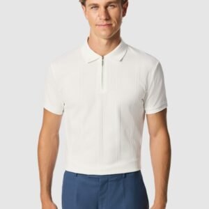 Dario Quarter Zip Smart Polo