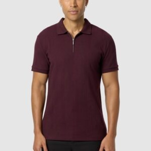 Dario Quarter Zip Smart Polo