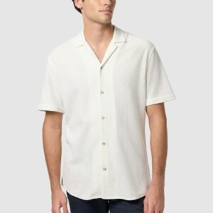 White Matera Textured Shirt