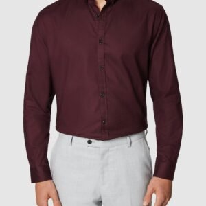 Wine Kyoto Classic Fit Shirt
