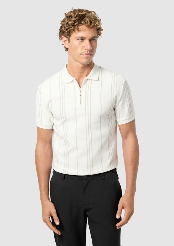 Branson Quarter Zip Smart Polo