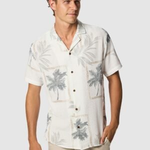 Off White Rio Printed Short Sleeve Shirt