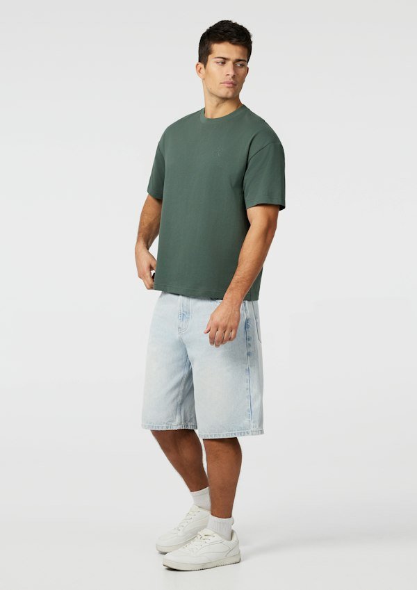 Cole Boxy Crew Neck Tee
