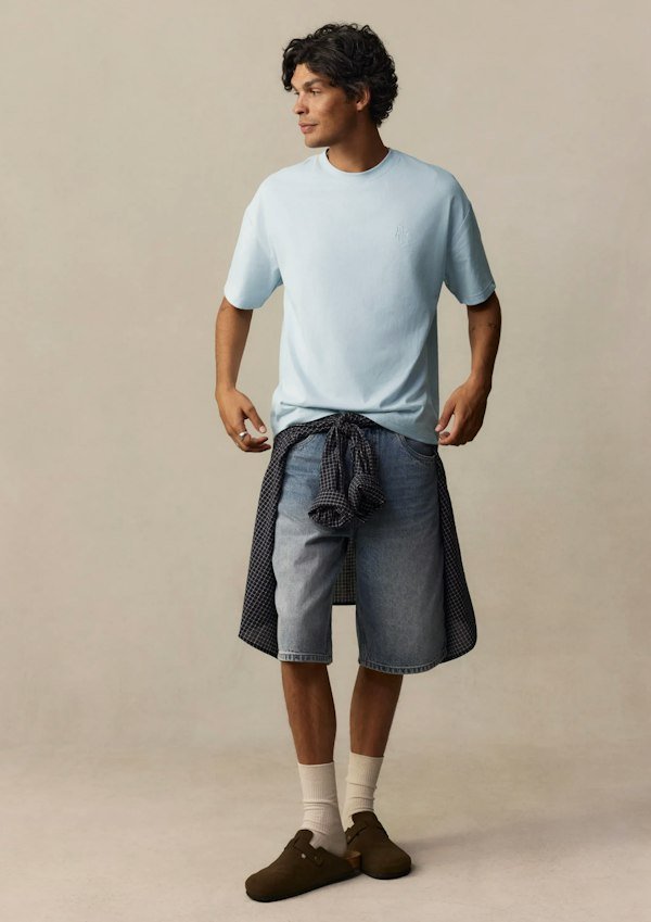 Cole Boxy Crew Neck Tee