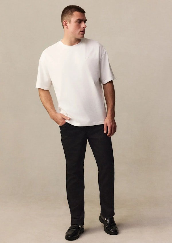 Cole Boxy Crew Neck Tee