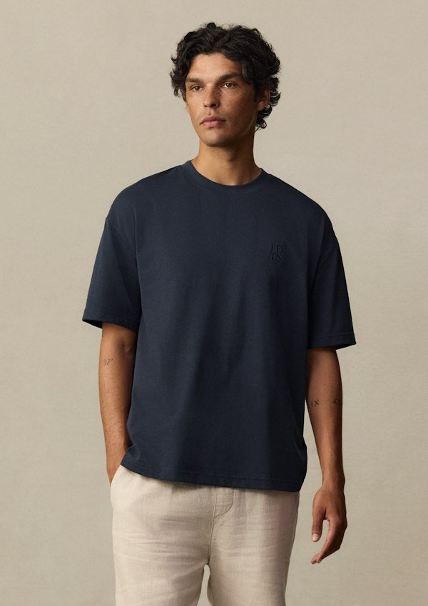 Cole Boxy Crew Neck Tee