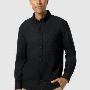 Black Chapman Oxford Shirt