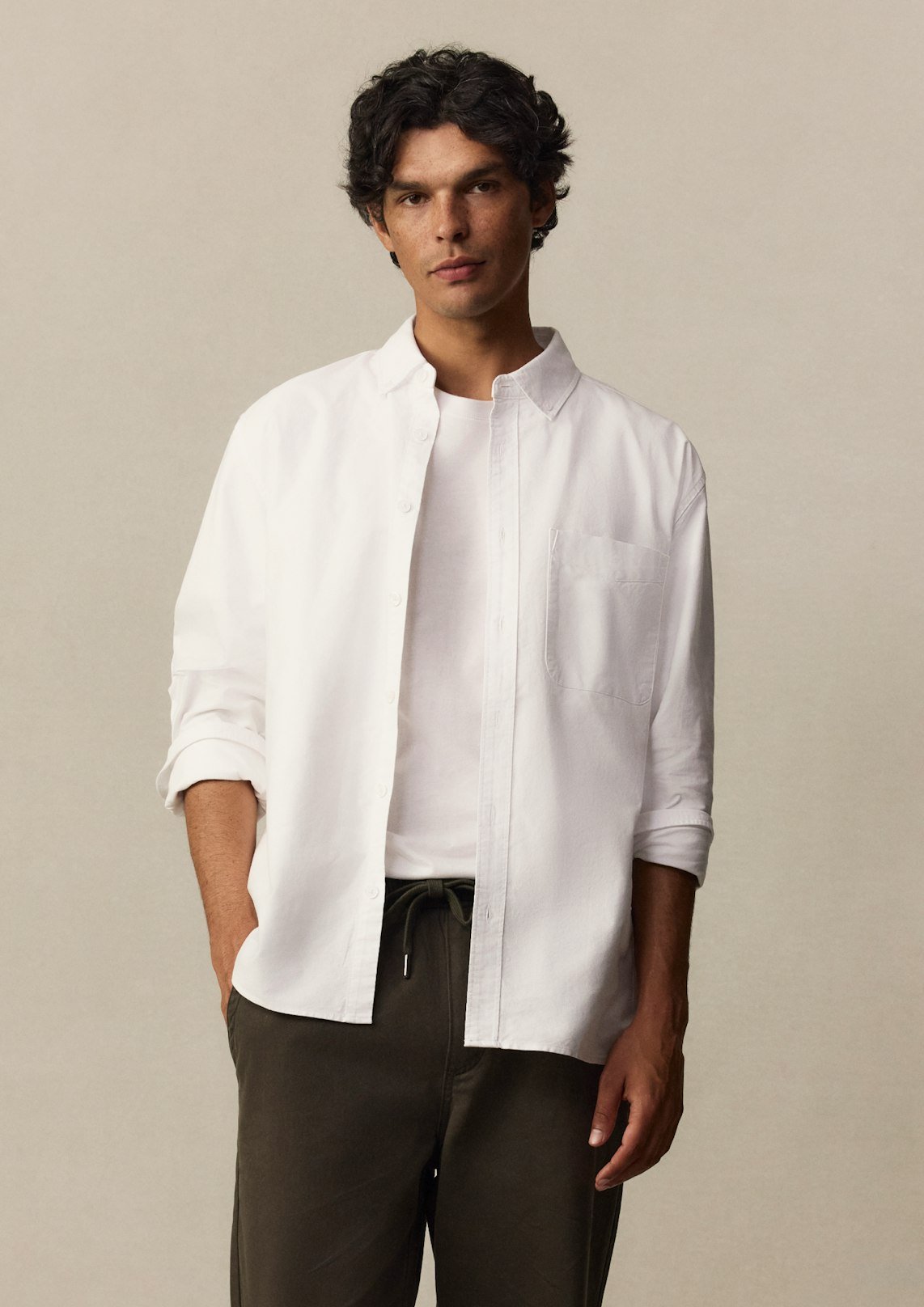 White Chapman Oxford Shirt
