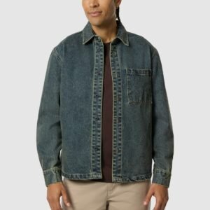 Dark Denim Rowe Denim Overshirt