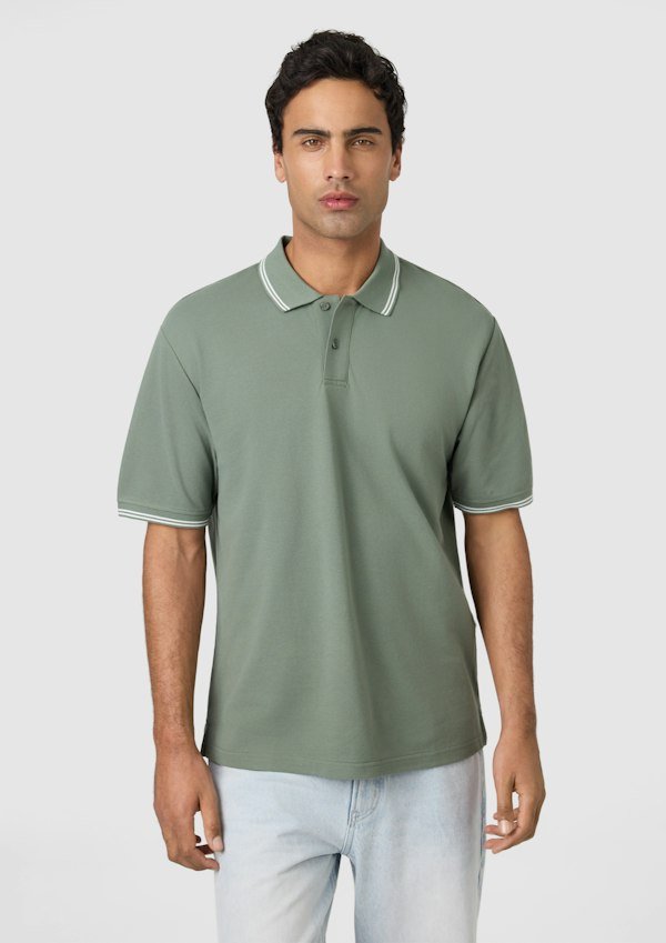 Hogan Cotton Blend Polo Shirt