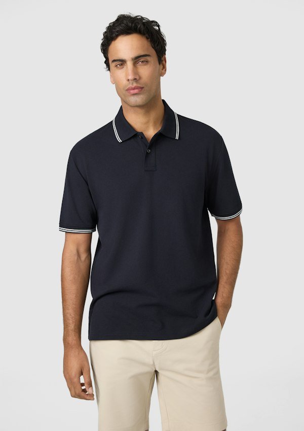 Hogan Cotton Blend Polo Shirt