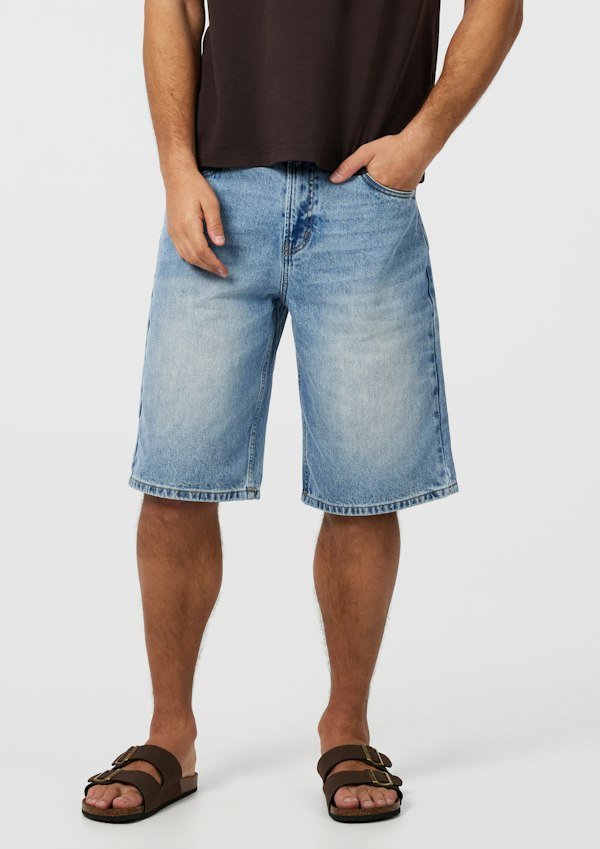 Ezra Relaxed Denim Short