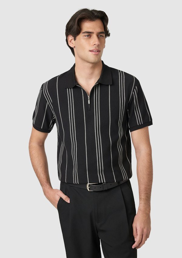 Branson Classic Quarter Zip Smart Polo