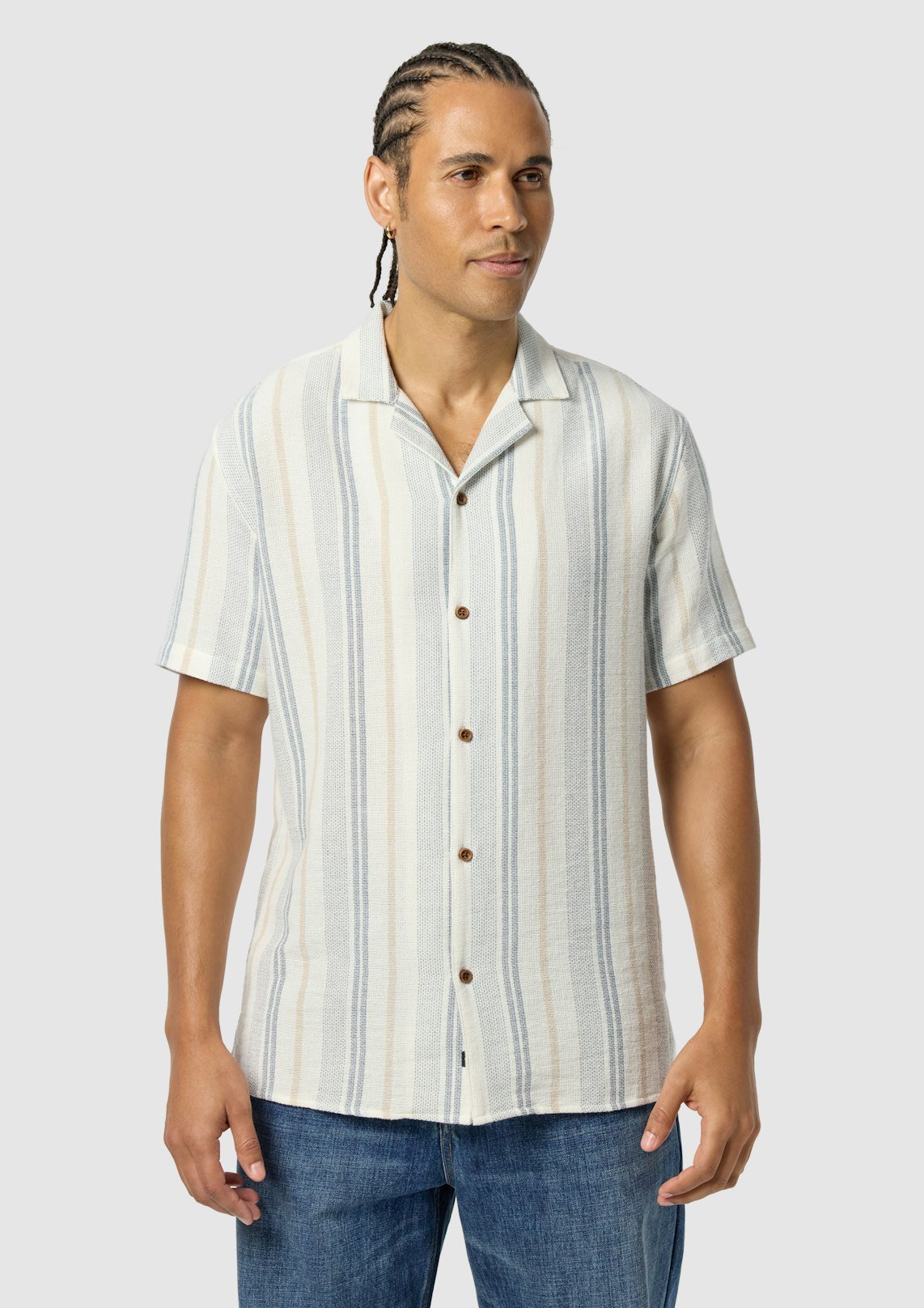Blue Ryde Stripe Short Sleeve Shirt