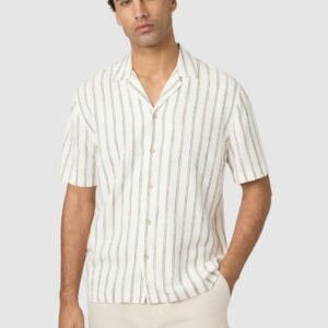 Off White Mackville Stripe Short Sleeve Shirt