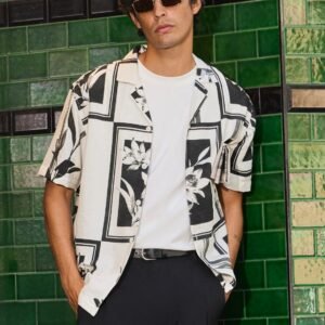 Off White Medlow Printed Short Sleeve Shirt
