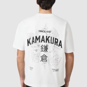 Kamakura Graphic Boxy Crew Neck Tee