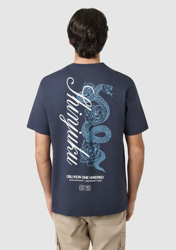 Viper Graphic Relaxed Crew Neck Tee