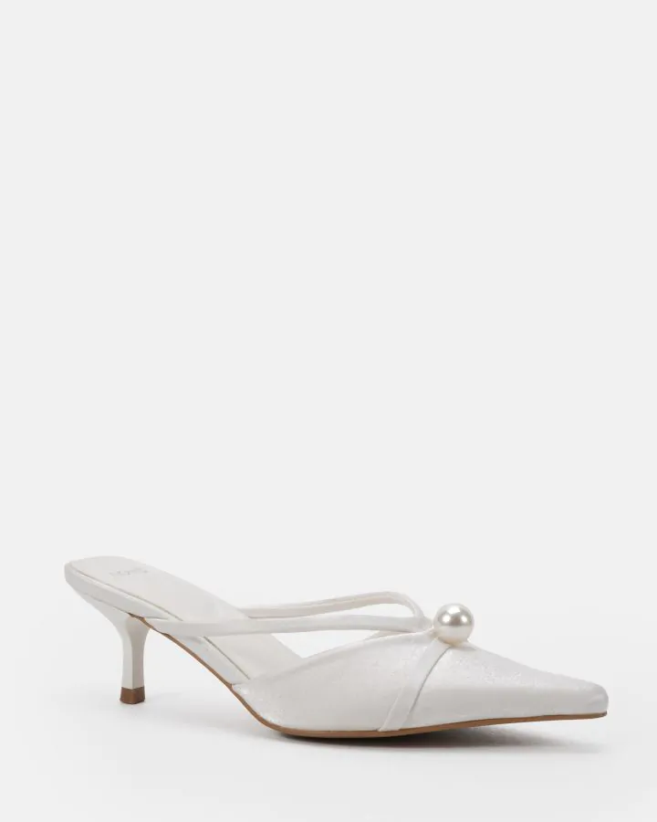 POISE WHITE SATIN