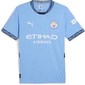 PumaMen’s Manchester City 2024/25 Home Fan Soccer Jersey